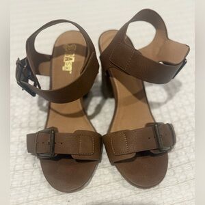 Brash - Brown Women's Sandals Size 7.5